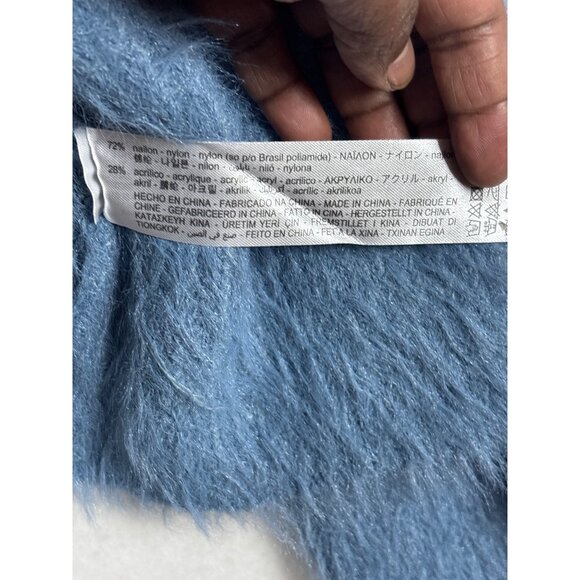 Zara Fluffy Open Front Cardigan Sweater Eur S / Usa S / Mex 26 Made In China - Picture 4 of 9